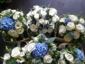 Bridal Bouquet & Bridesmaid